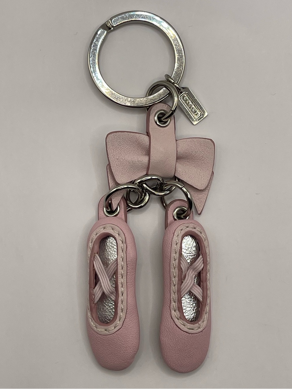 Coach Ballet Shoes Bag Charm/ Keychain RARE